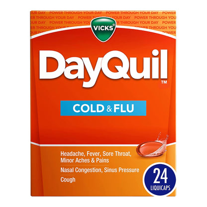 DAYQUIL, LIQ CAP COLD & FLU