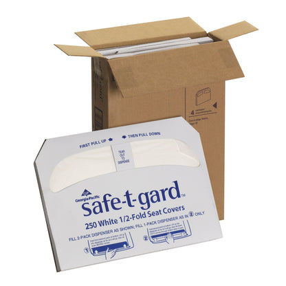 COVER, TOILET SEAT SAF-T-GUARD1/2-FOLD GEORGP