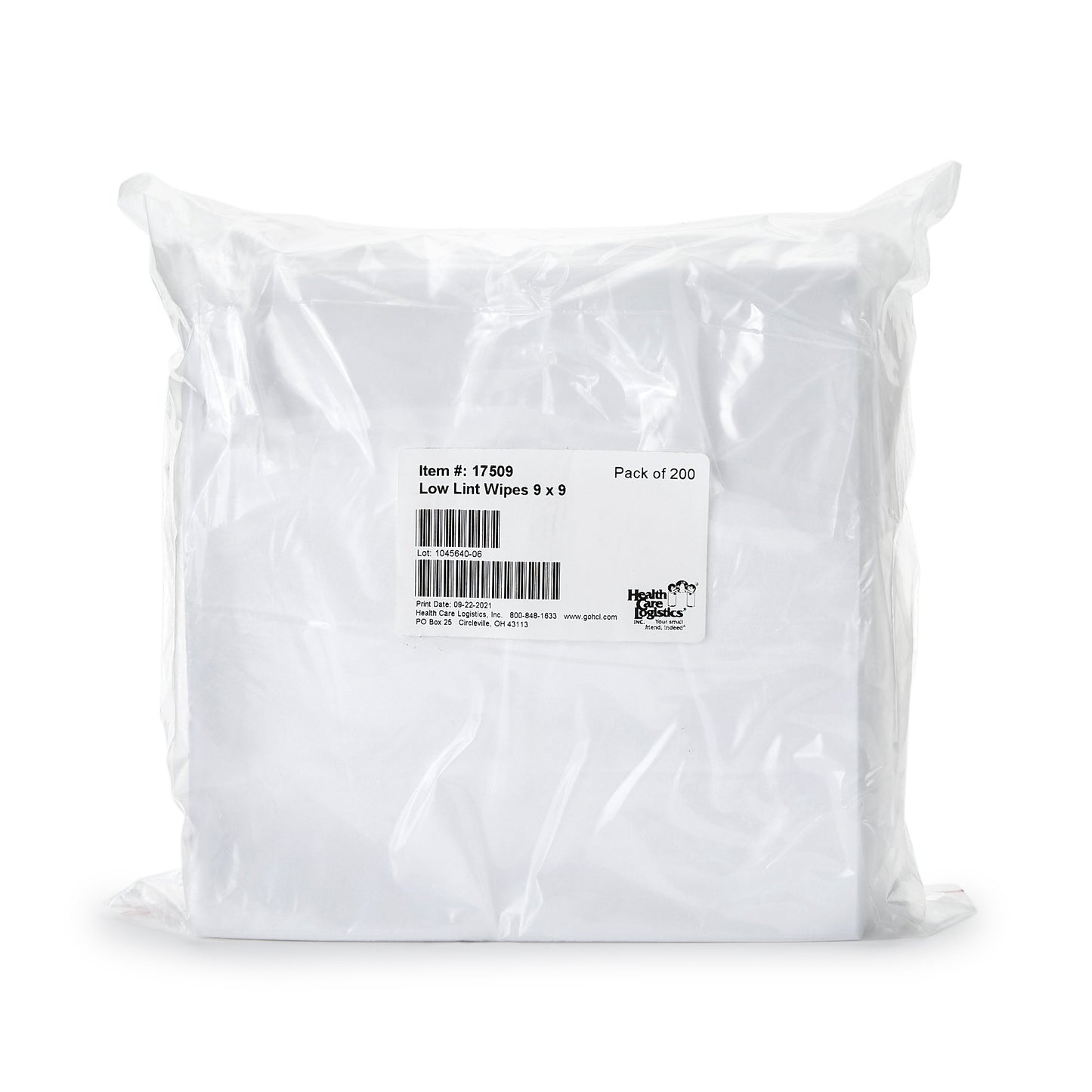 WIPE, LAB EQUIP LINT FREE 9X9