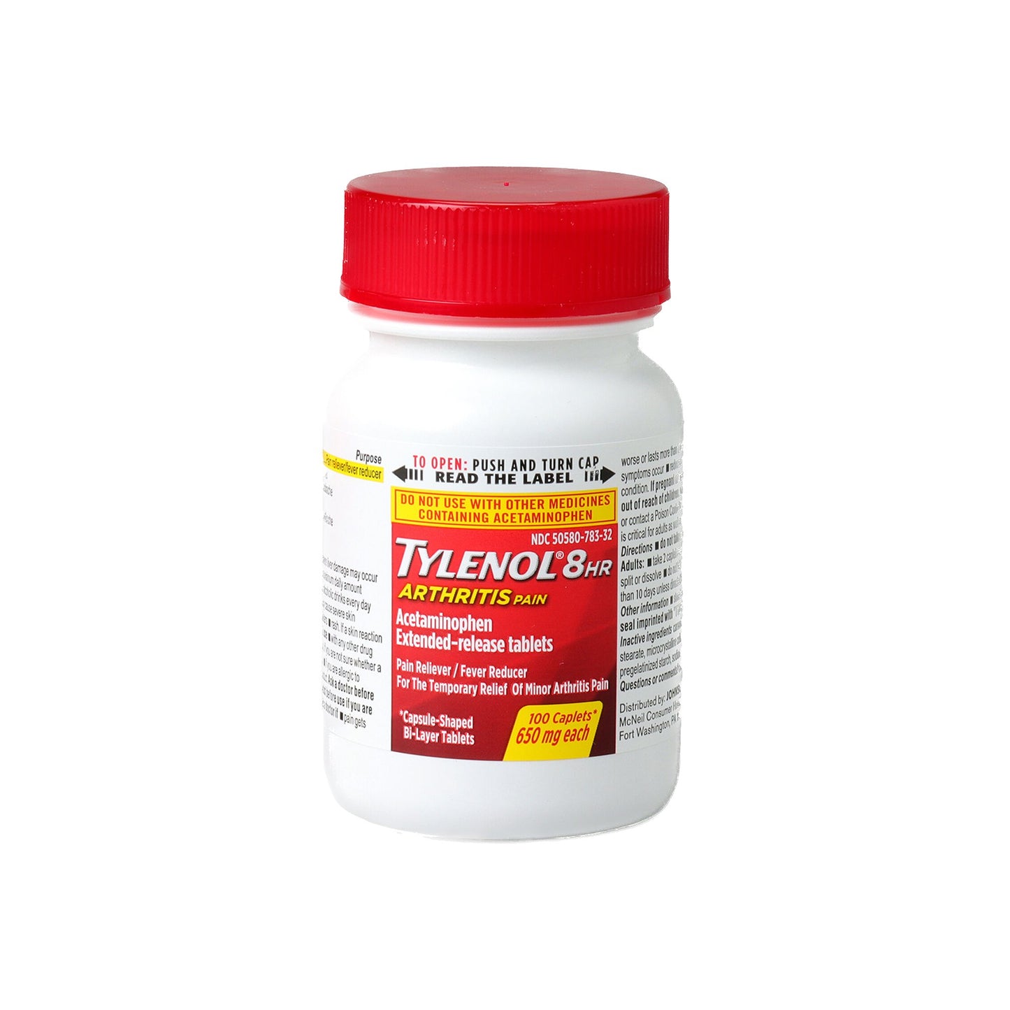 TYLENOL ARTHRITIS, CAP 8HR 650MG