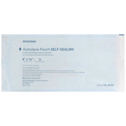 POUCH, SELF SEAL ECON 8X16