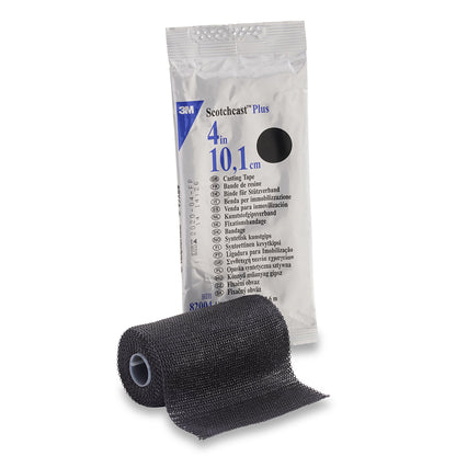 TAPE, CAST SCOTCHCAST 4"X4YDSBLK