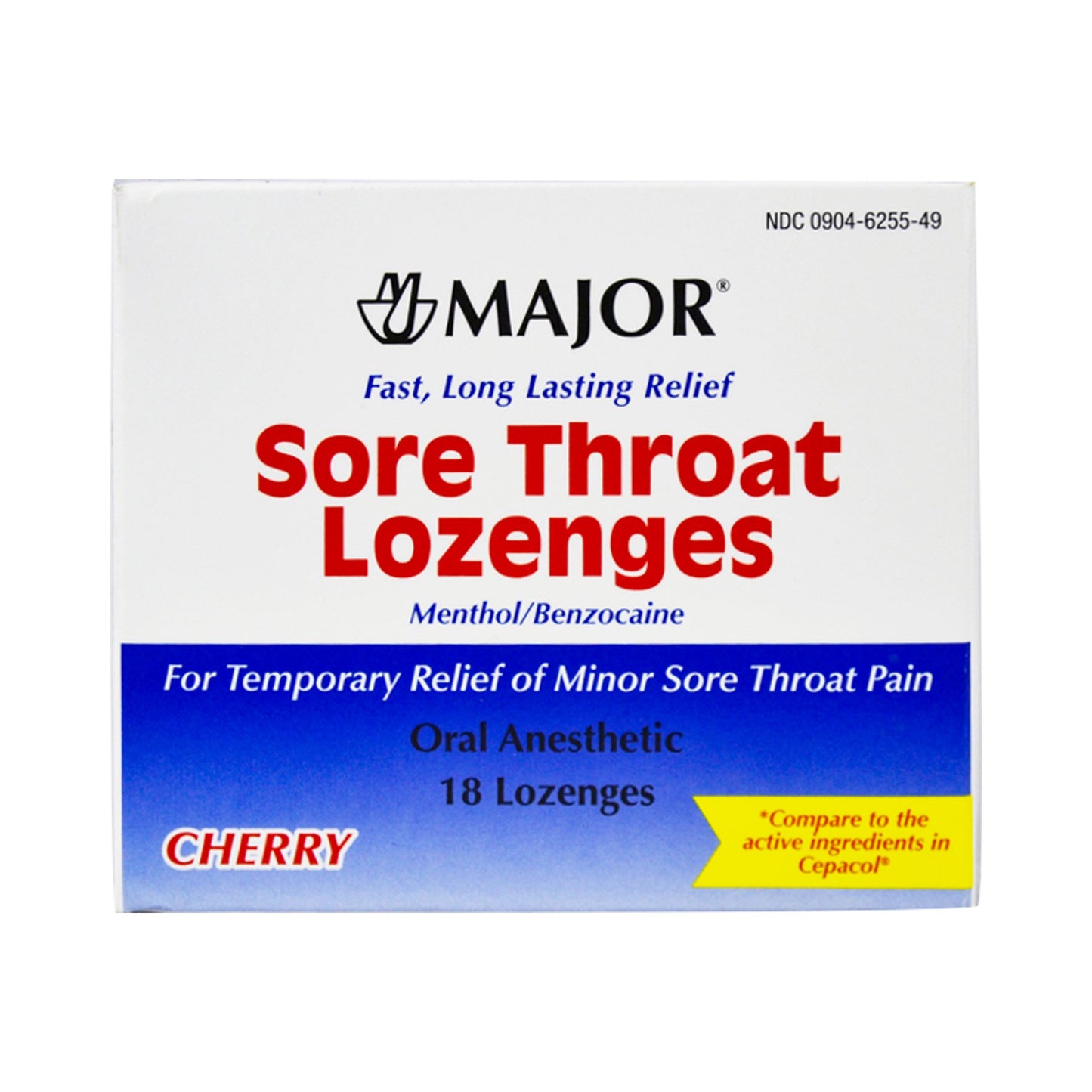 SORE THROAT, LOZ CHERRY 15MG-3.6MG