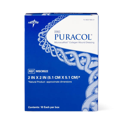 DRESSING, COLLAGEN PURACOL 2X2