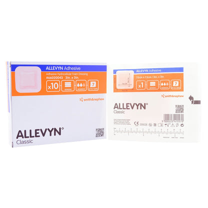 DRESSING, WOUND ALLEVYN FOAM ADH 3"X3"
