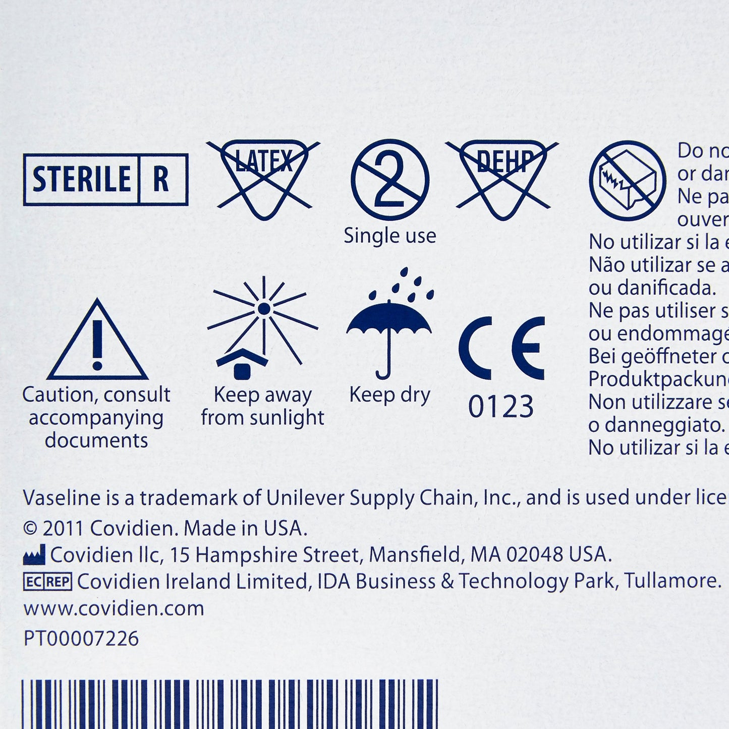 GAUZE, CISION DRSNG STR 1"X8"