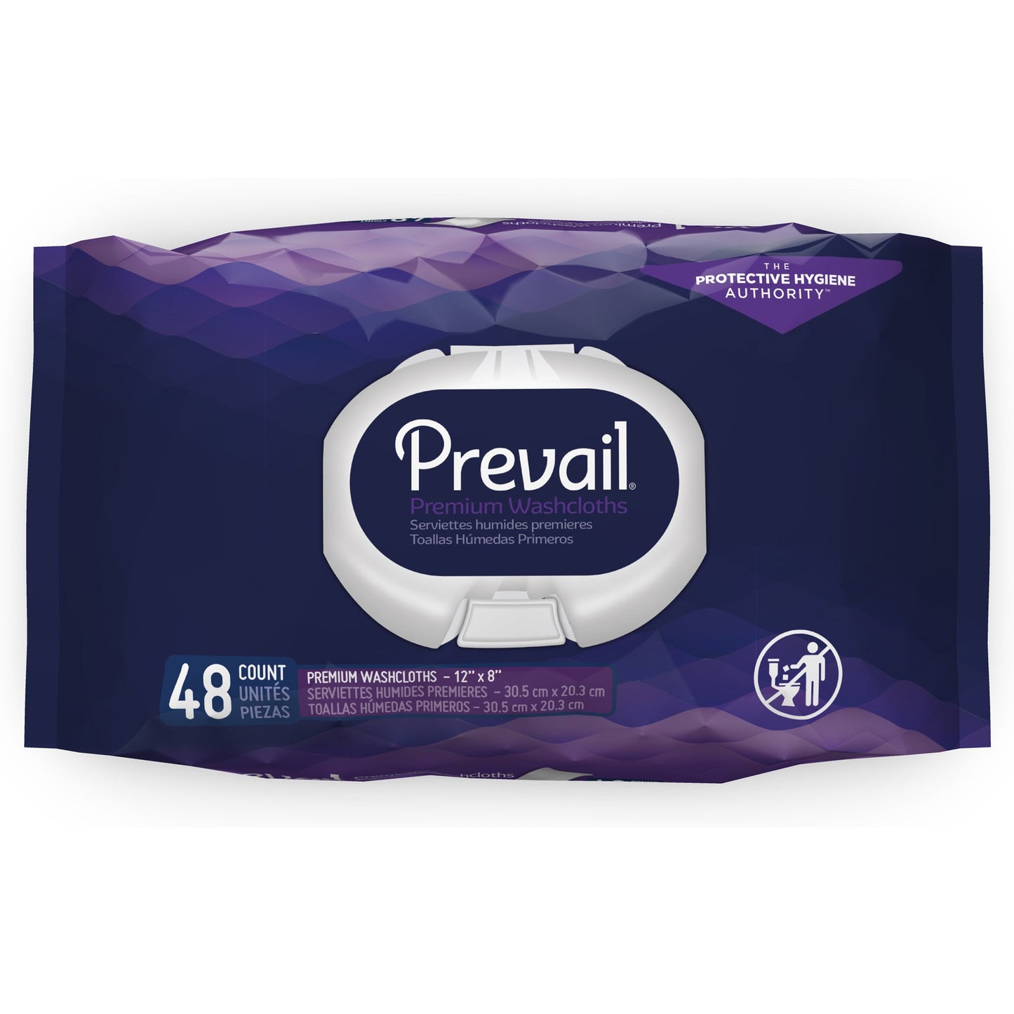 WASHCLOTH, PREVAIL COTTON SF PK