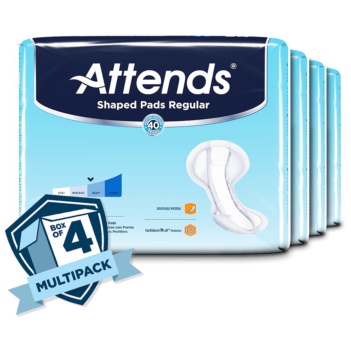 PAD, ATTENDS REGULAR SHAPED