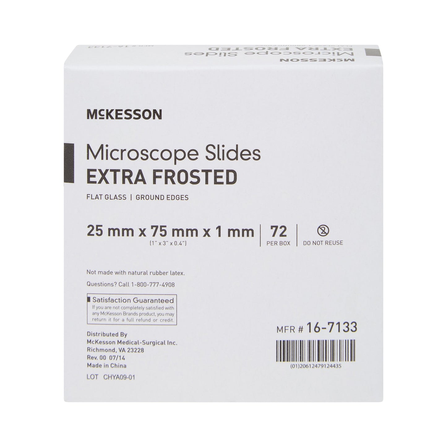 SLIDE, EXTRA-FROSTED 3X1X1