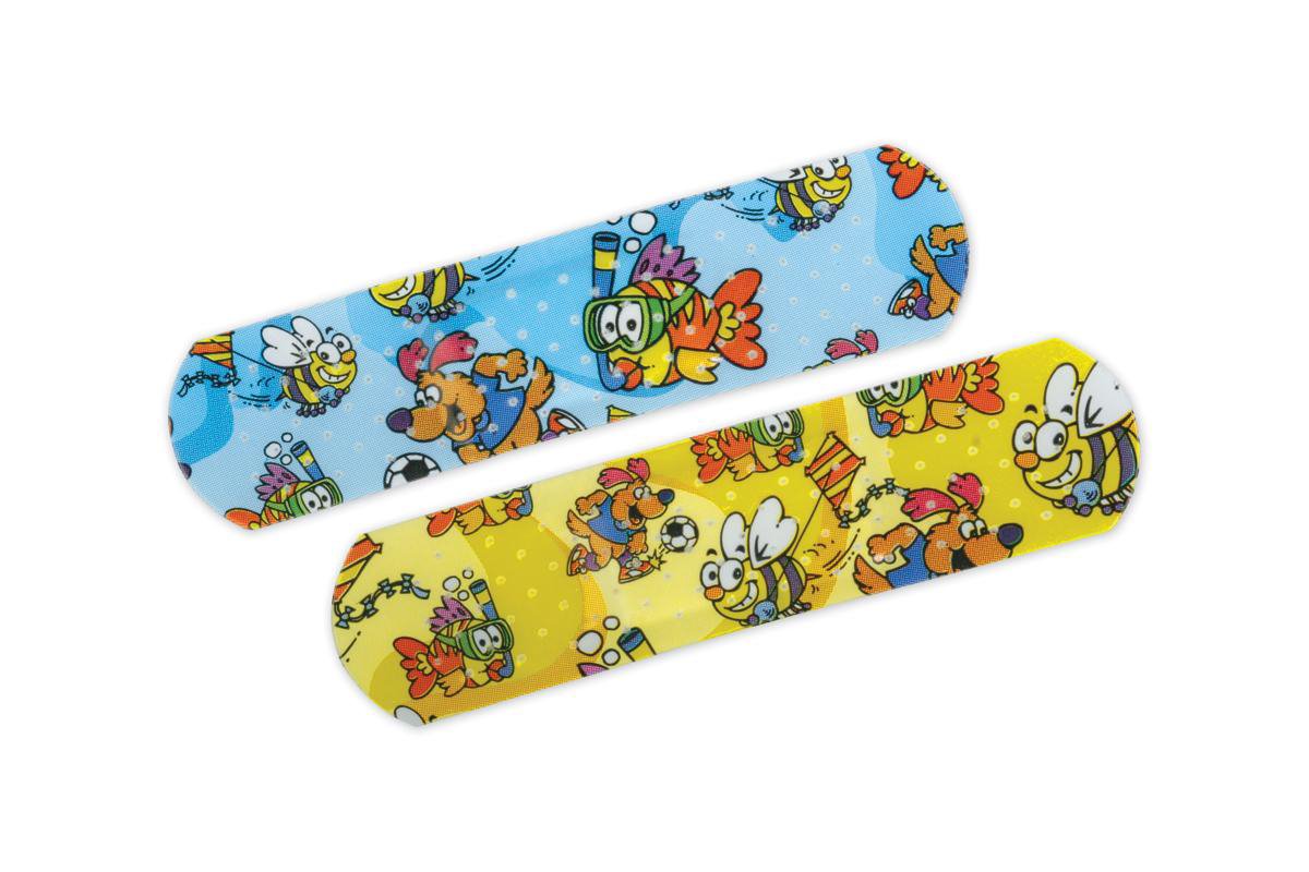BANDAGE, MEDTOONS ADH STR 3/4"X3"