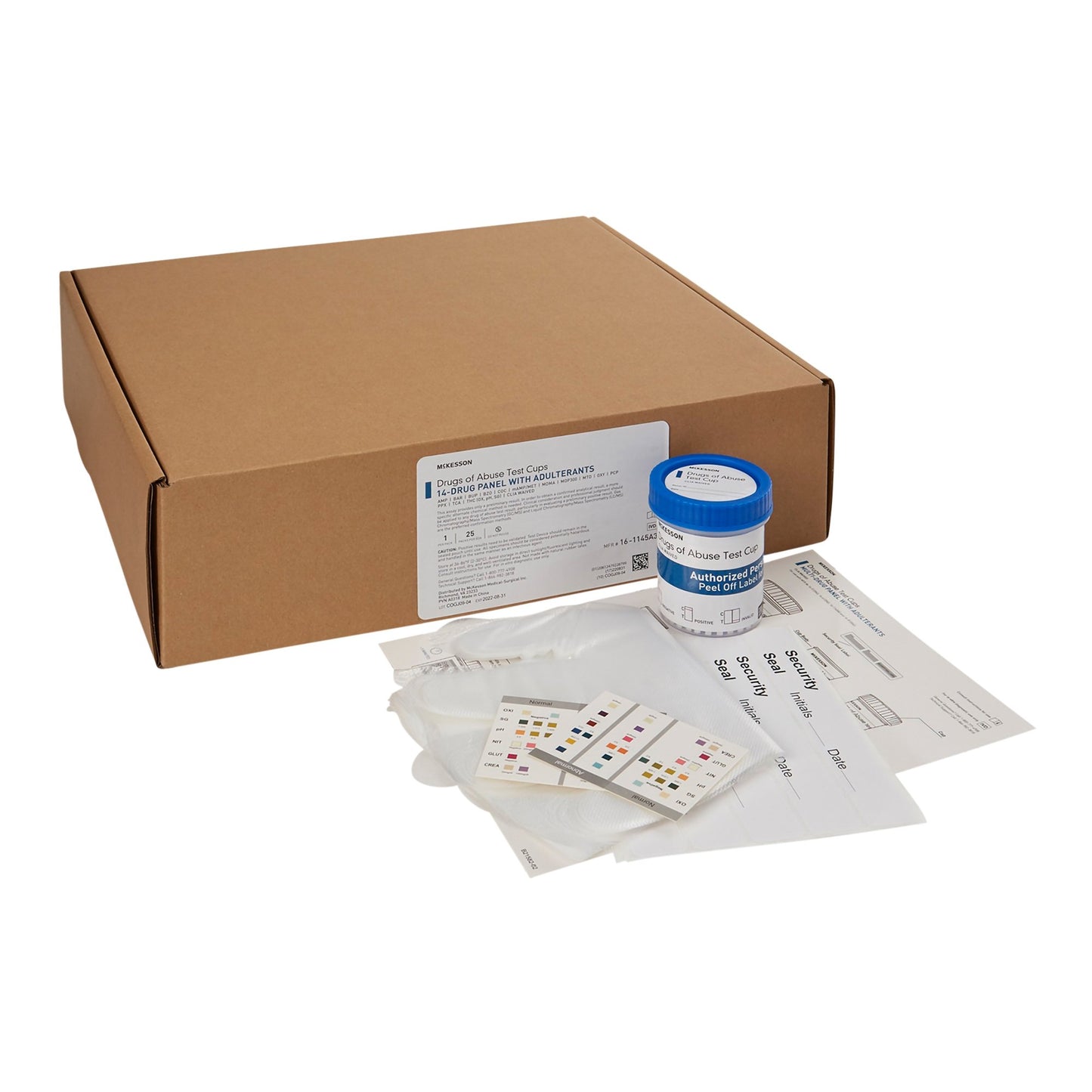 TEST KIT, DRUG SCREEN 14PANELWAIVED