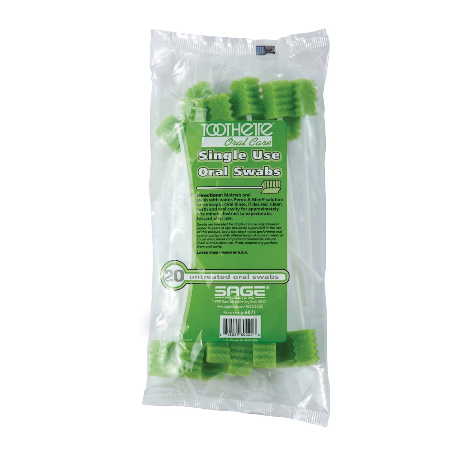 SWAB, ORAL UNTREATED