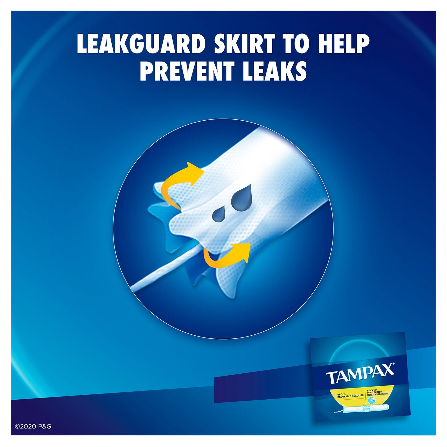 TAMPON, TAMPAX REG FLUSH