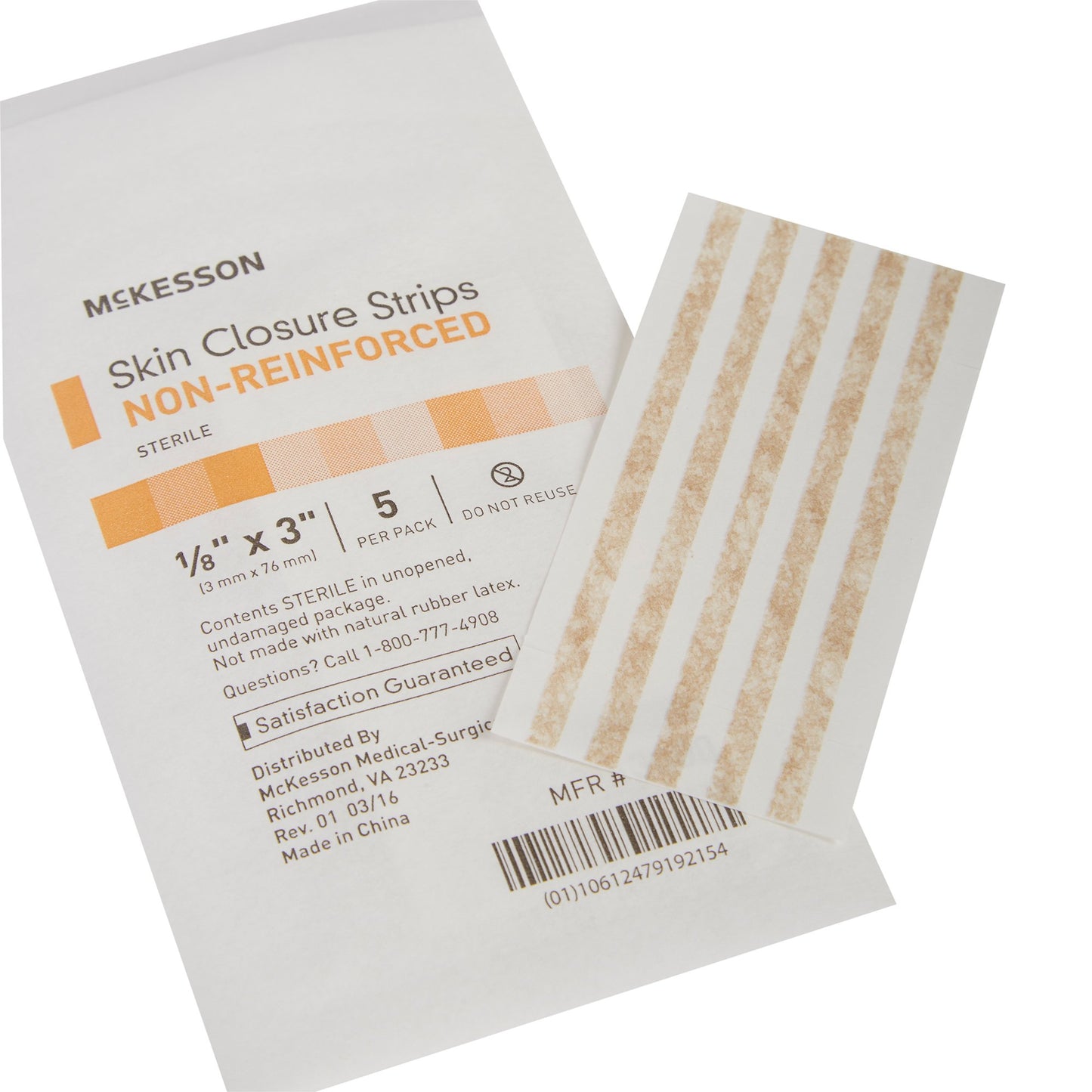 CLOSURE, SKIN FLEX LF TAN 1/8X3"