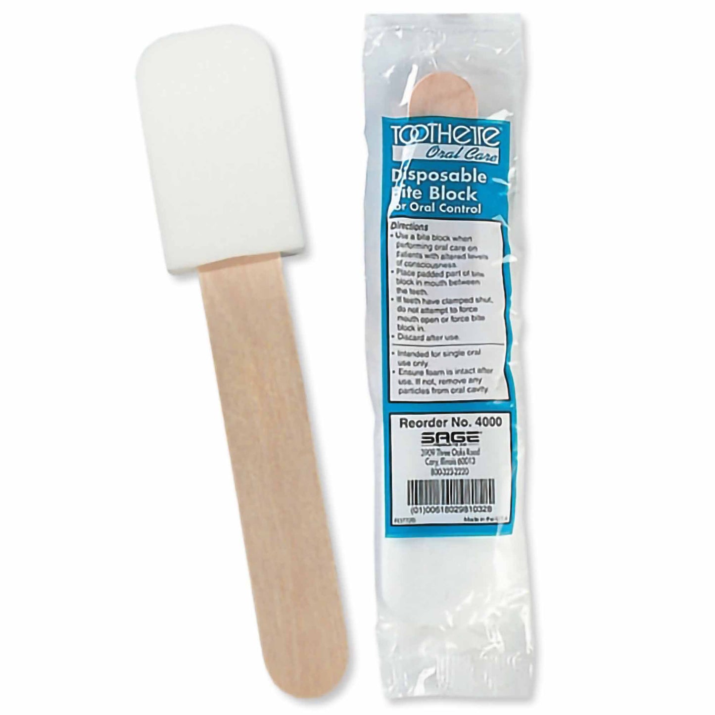 BLOCK, BITE ADLT IND WRAP