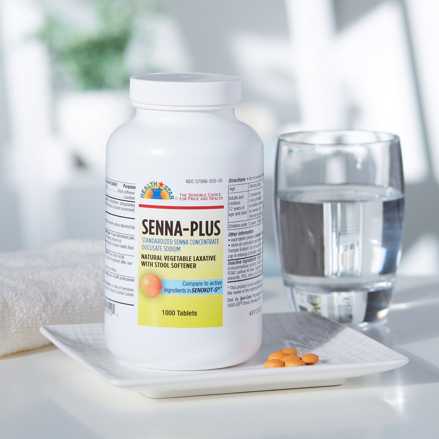 SENNA, TAB 8.6MG PLUS 50MG DSS
