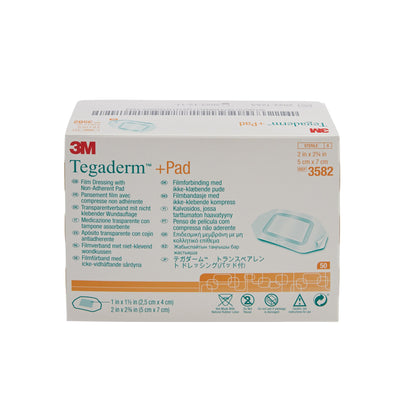 DRESSING, TEGADERM 2"X2 3/4"