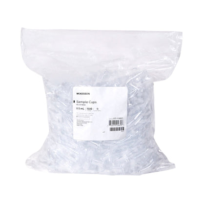 CUP, SAMPLE POLYSTYRENE .5ML