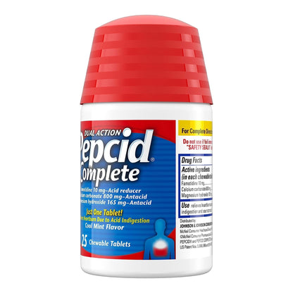 PEPCID COMPLETE, TAB CHEW COOLMINT