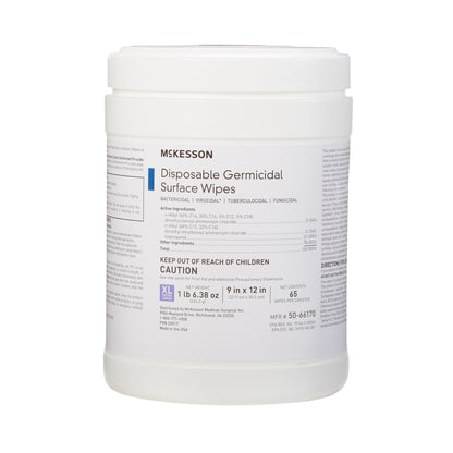 WIPE, GERMICIDE XLG 9"X12"