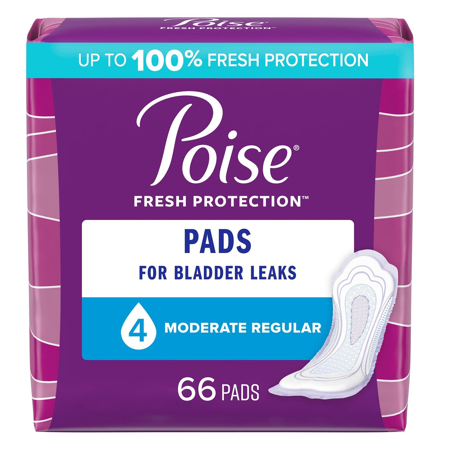 PAD, INCONT POISE MODERATE