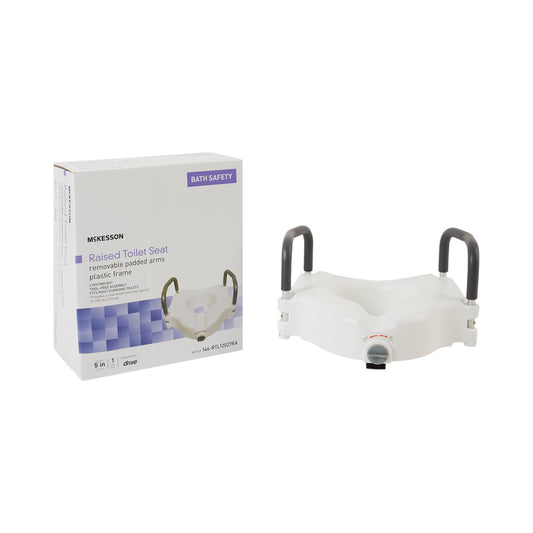 SEAT, TOILET RAISED W/ARMS 300LBS