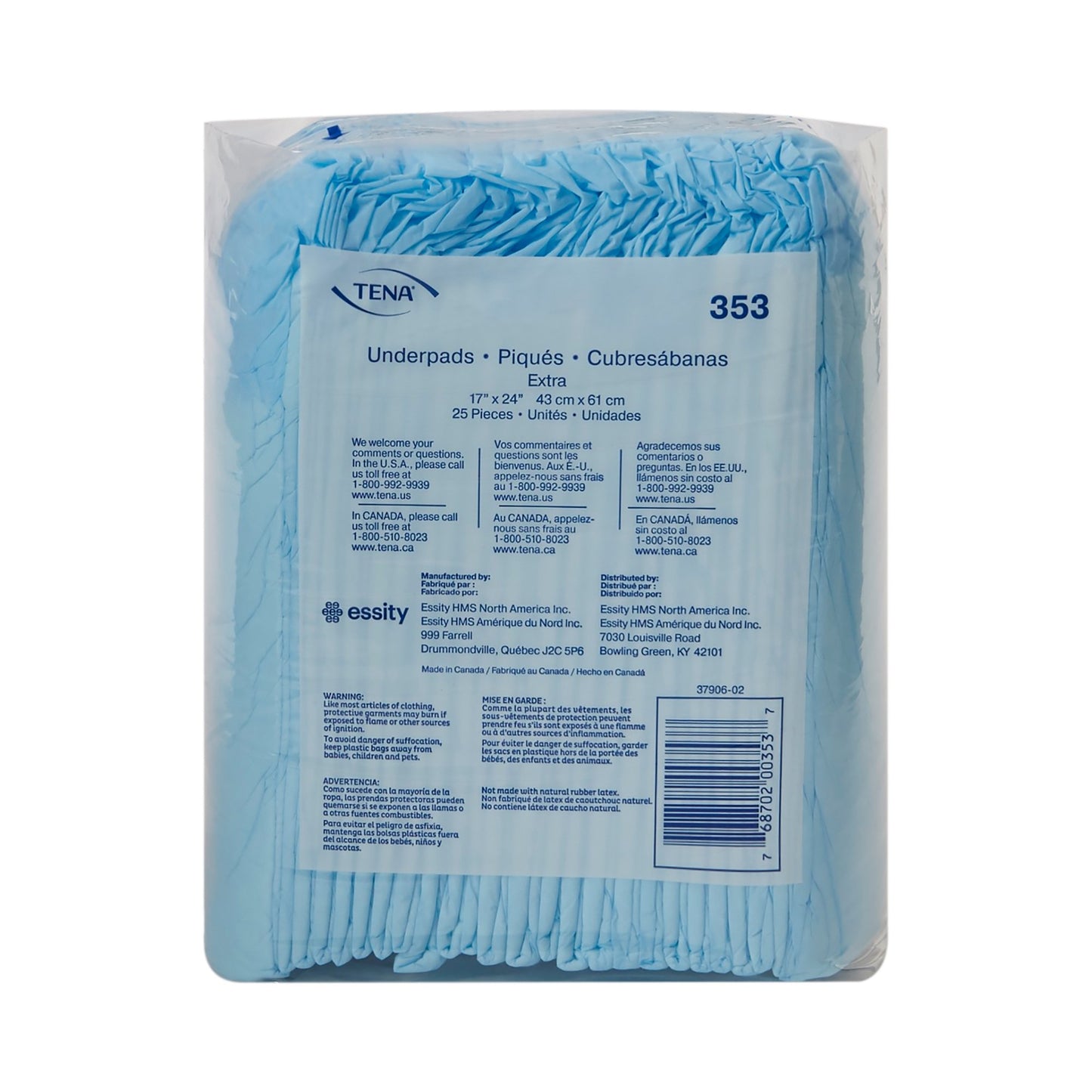 UNDERPAD, HARMONIE EXT 17X24