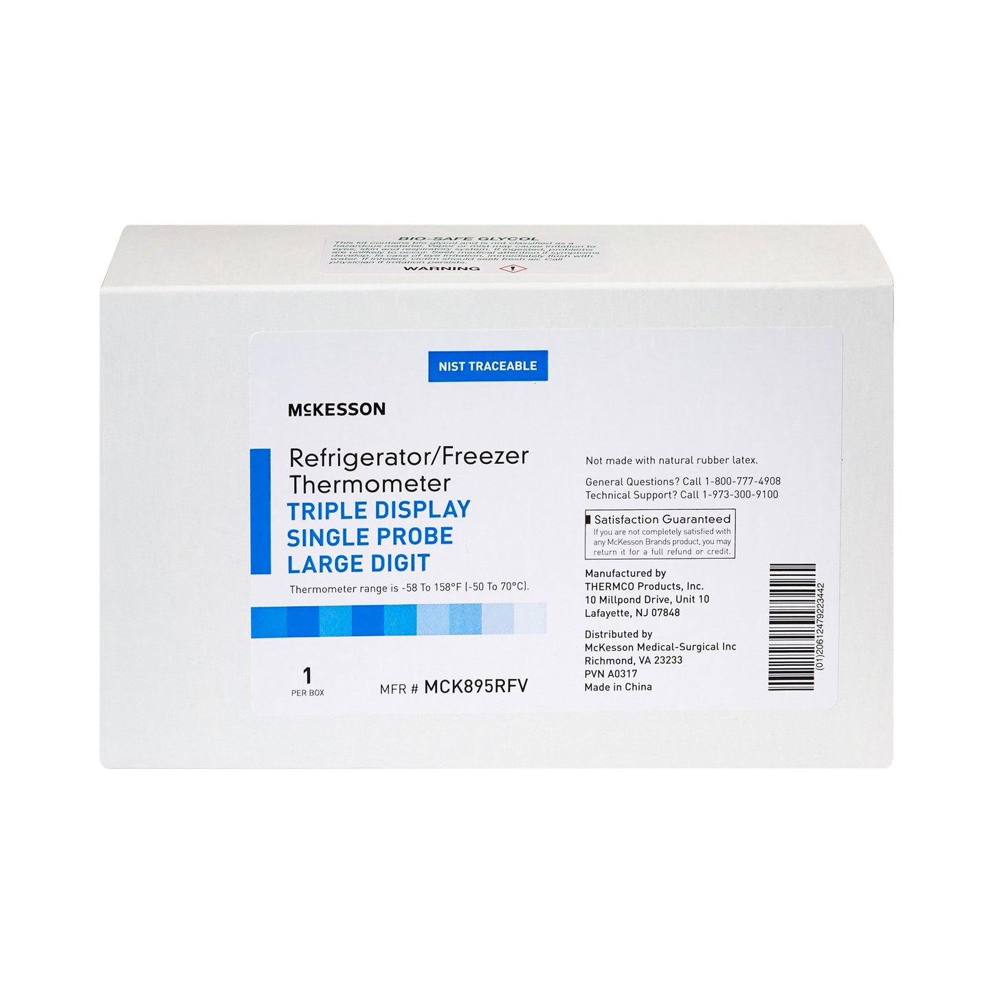 THERMOMETER, REFRIG/FRZR TRACEABLE PROBE ACC 0.5/RES 0.1