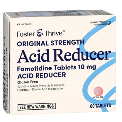 FAMOTIDINE, TAB FT SM ACID REDUCER 10MG