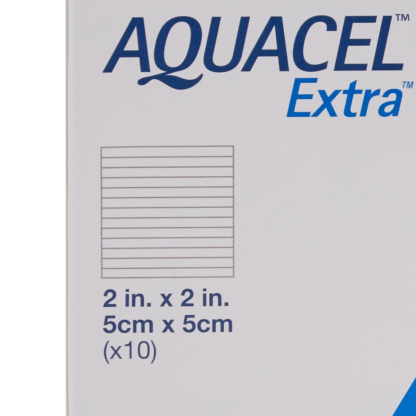 DRESSING, WND AQUACEL X HYDFBRW/O BORDER 2X2"