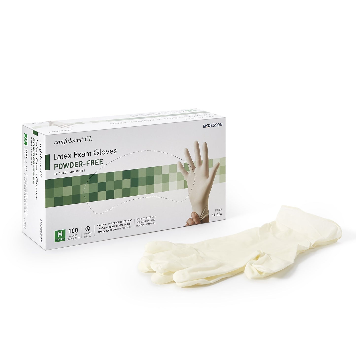 GLOVE, EXAM LTX MED N/S
