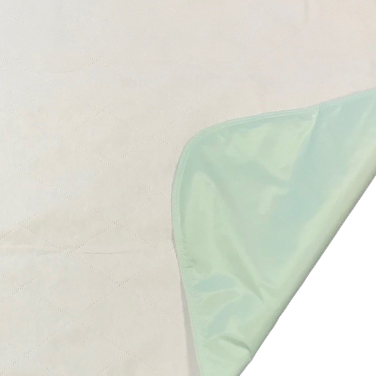 UNDERPAD, INCONT RUSBL POLY VNYL GRN 34"X36"