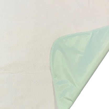UNDERPAD, INCONT RUSBL POLY VNYL GRN 34"X36"