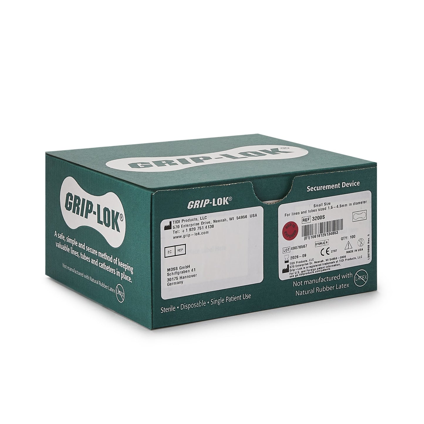 DEVICE, SECUREMENT FOLEY CATHETER GRIP-LOK SM