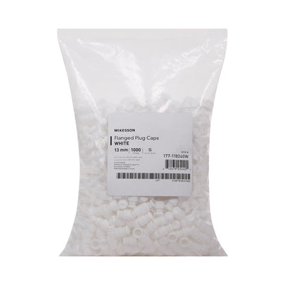 CAP, VAC TUBE WHT 13MM