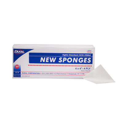 SPONGE, GAUZE 4PLY 4X4