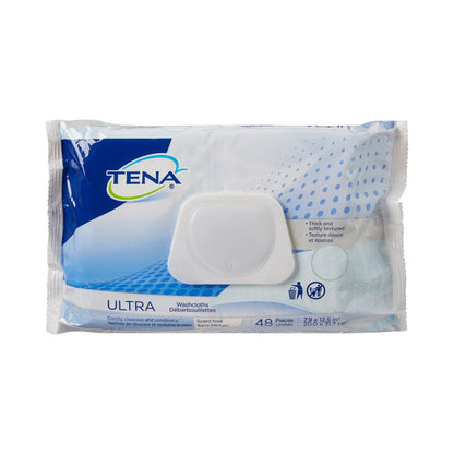 WASHCLOTH, WET ULTRA TENA UNSCNTD DISP