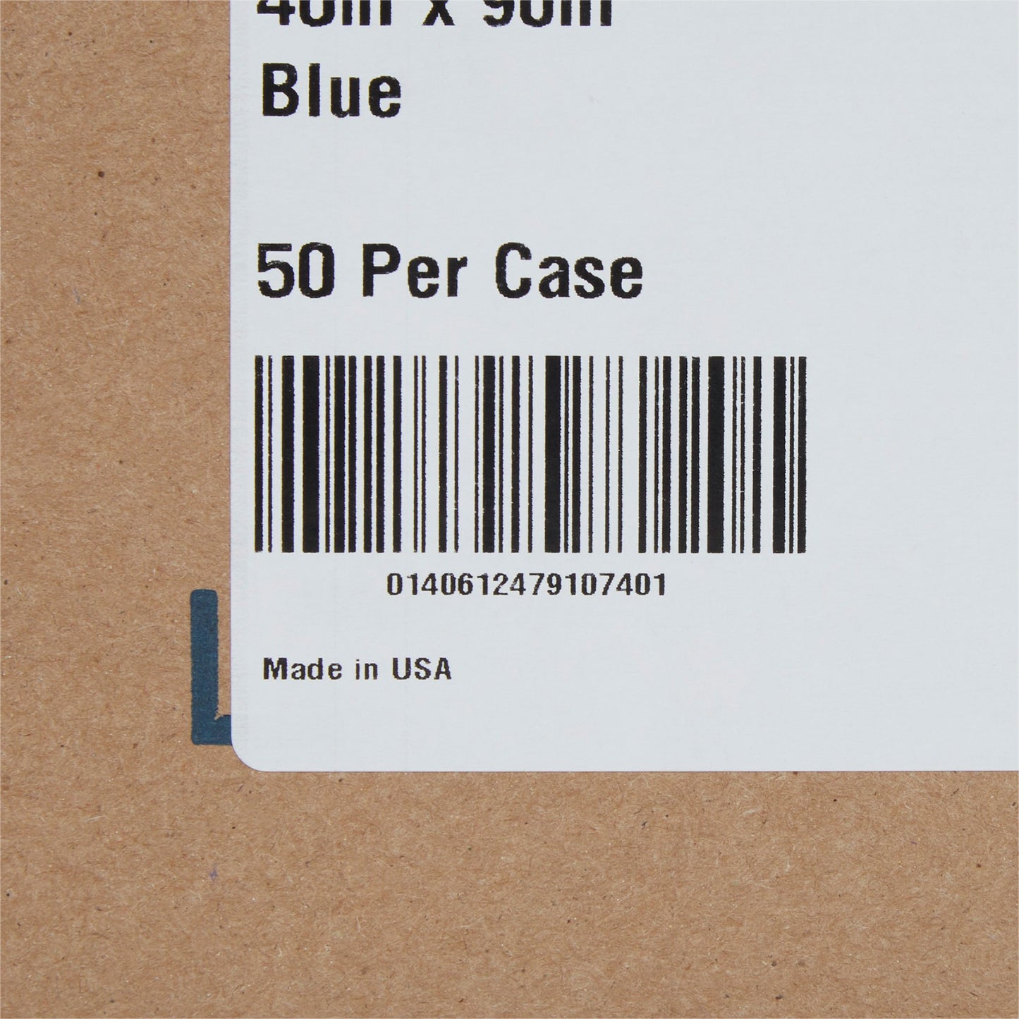 SHEET, STRETCHER T/P BLU 40X90