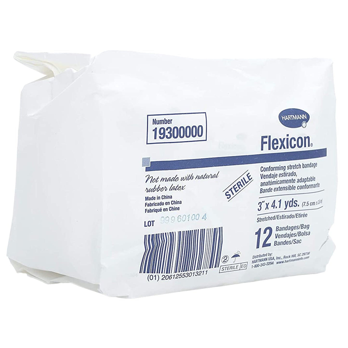 BANDAGE, ELAS FLEXICON STR 3"X4.1YD