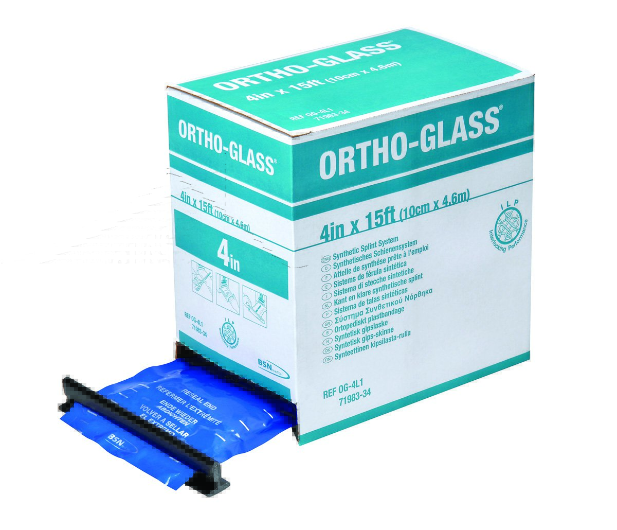 ROLL, SPLINT ORTHOGLASS 6"X15'