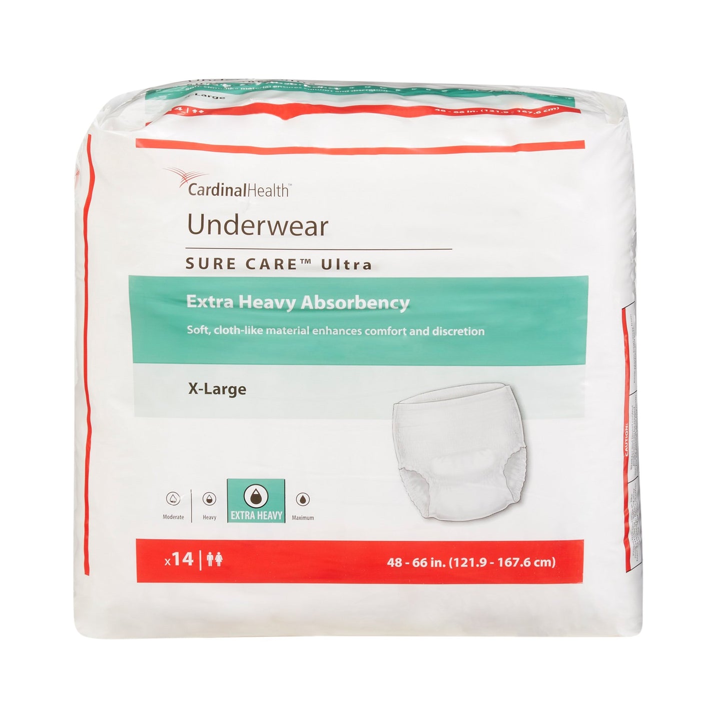 UNDERWEAR, PROT SURECARE XLG