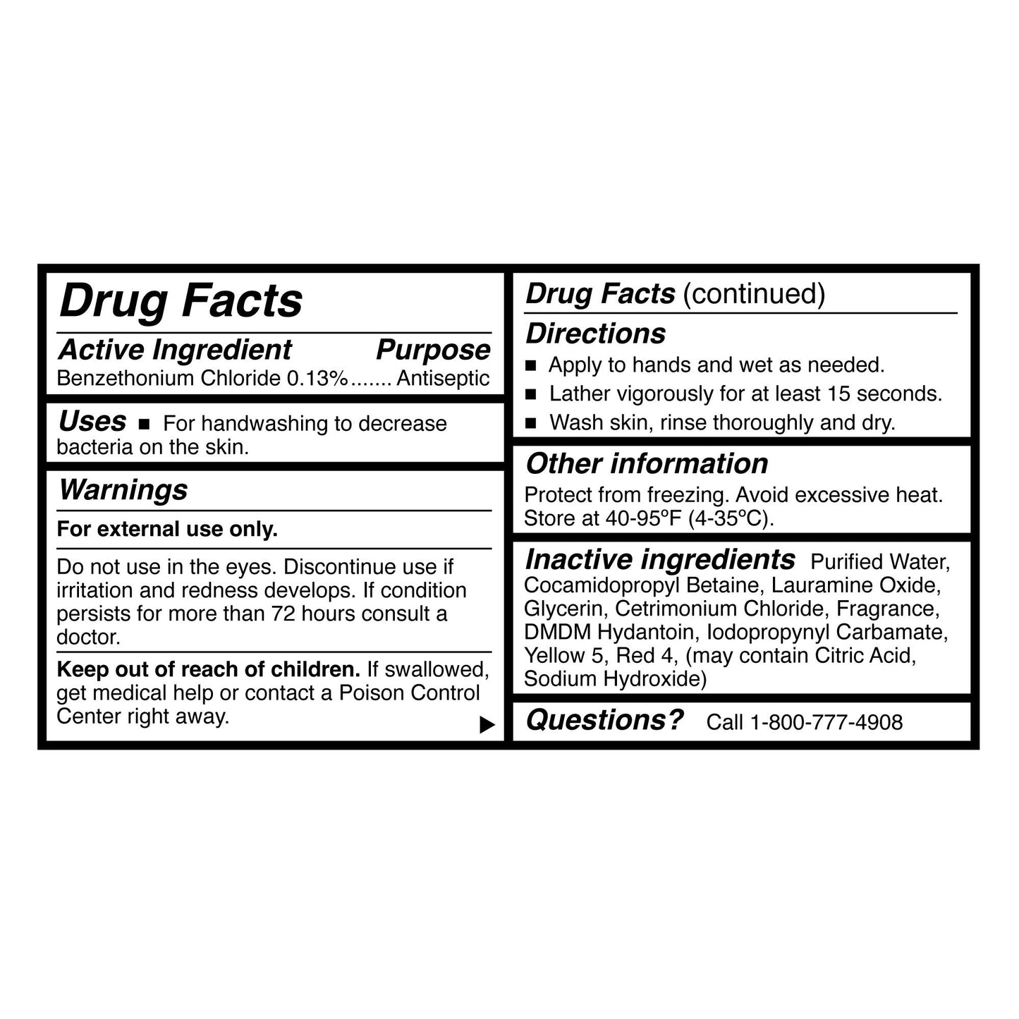 SOAP, MCKESSON FOAMING ANTIB BENZETHONIUM CHLORIDE 8.5OZ