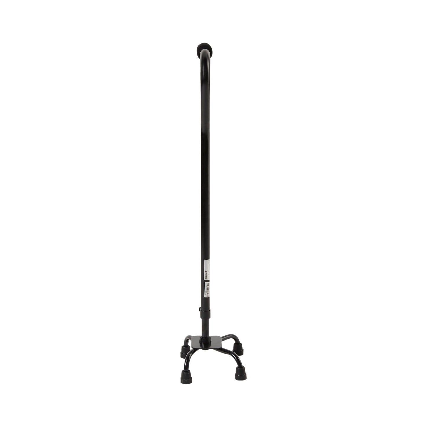 CANE, QUAD/SM BASE STEEL BLK