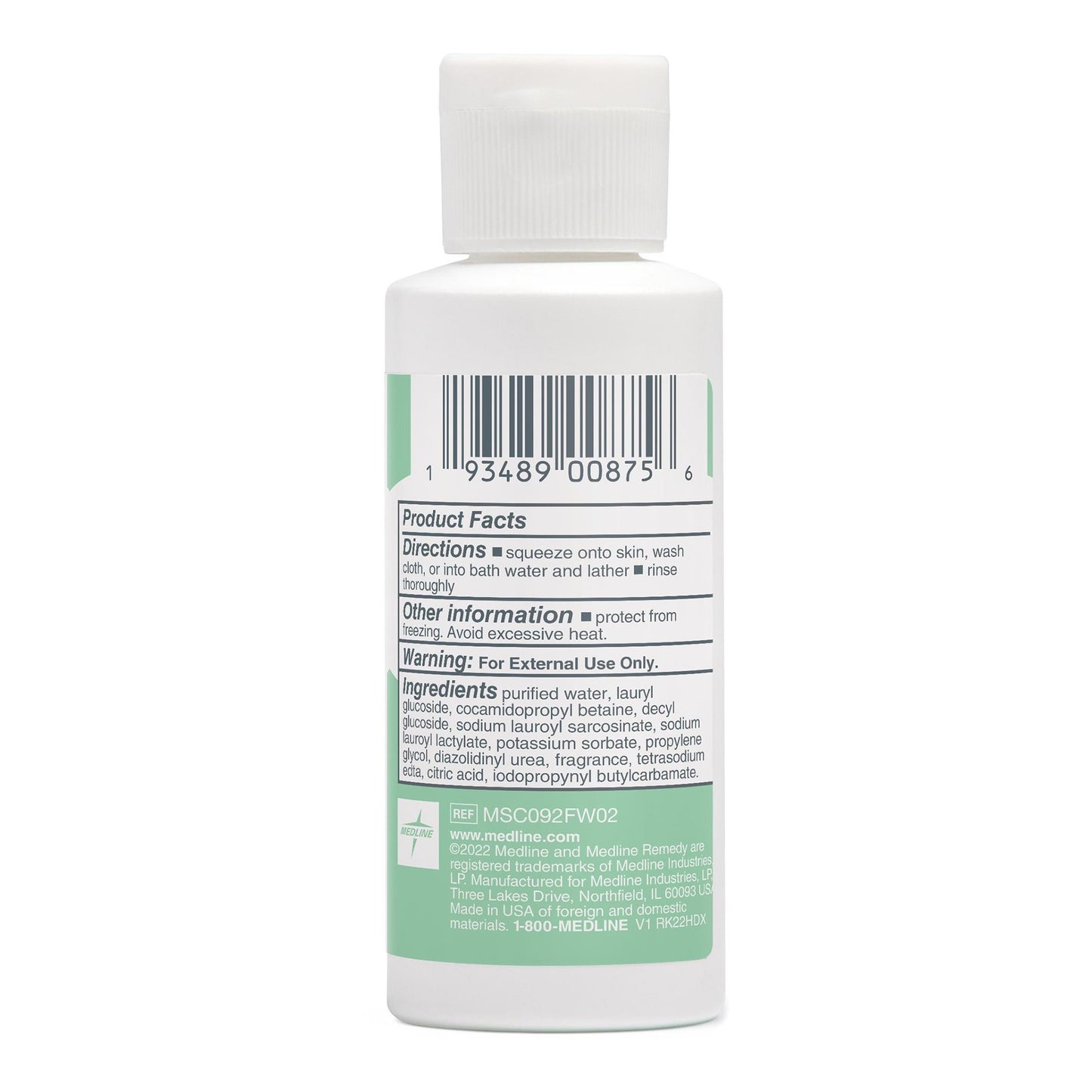 SHAMPOO/BODYWASH, REMEDY SCENTED 2OZ