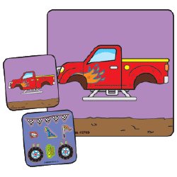 STICKER, MAKE A MONSTER TRUCK