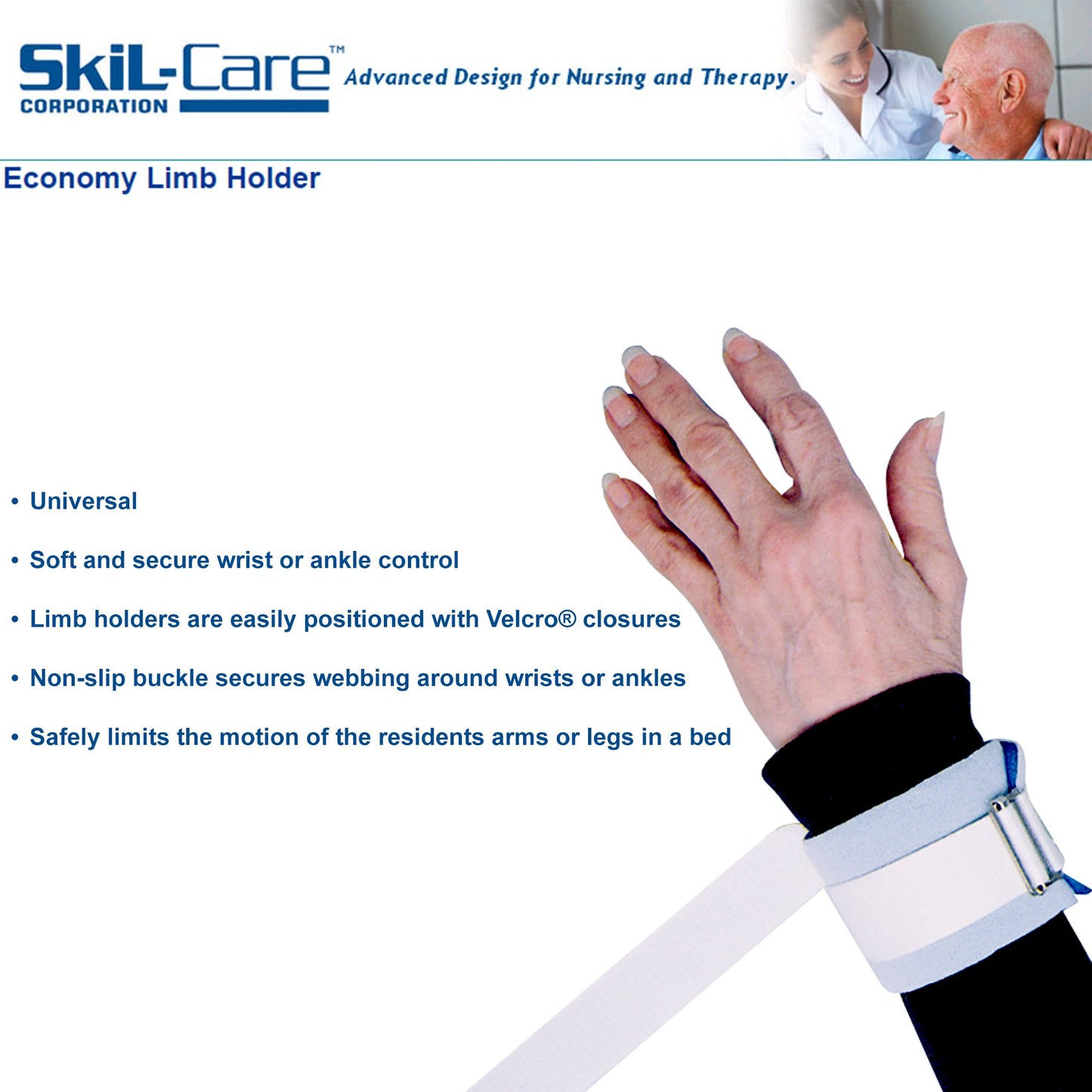 RESTRAINT, LIMB BULK7010BP SKLCRE