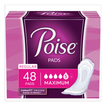 PAD, INCONT POISE MAX CONVENIENCE
