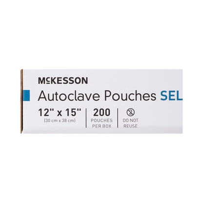 POUCH, SELF SEAL ECON 12X15