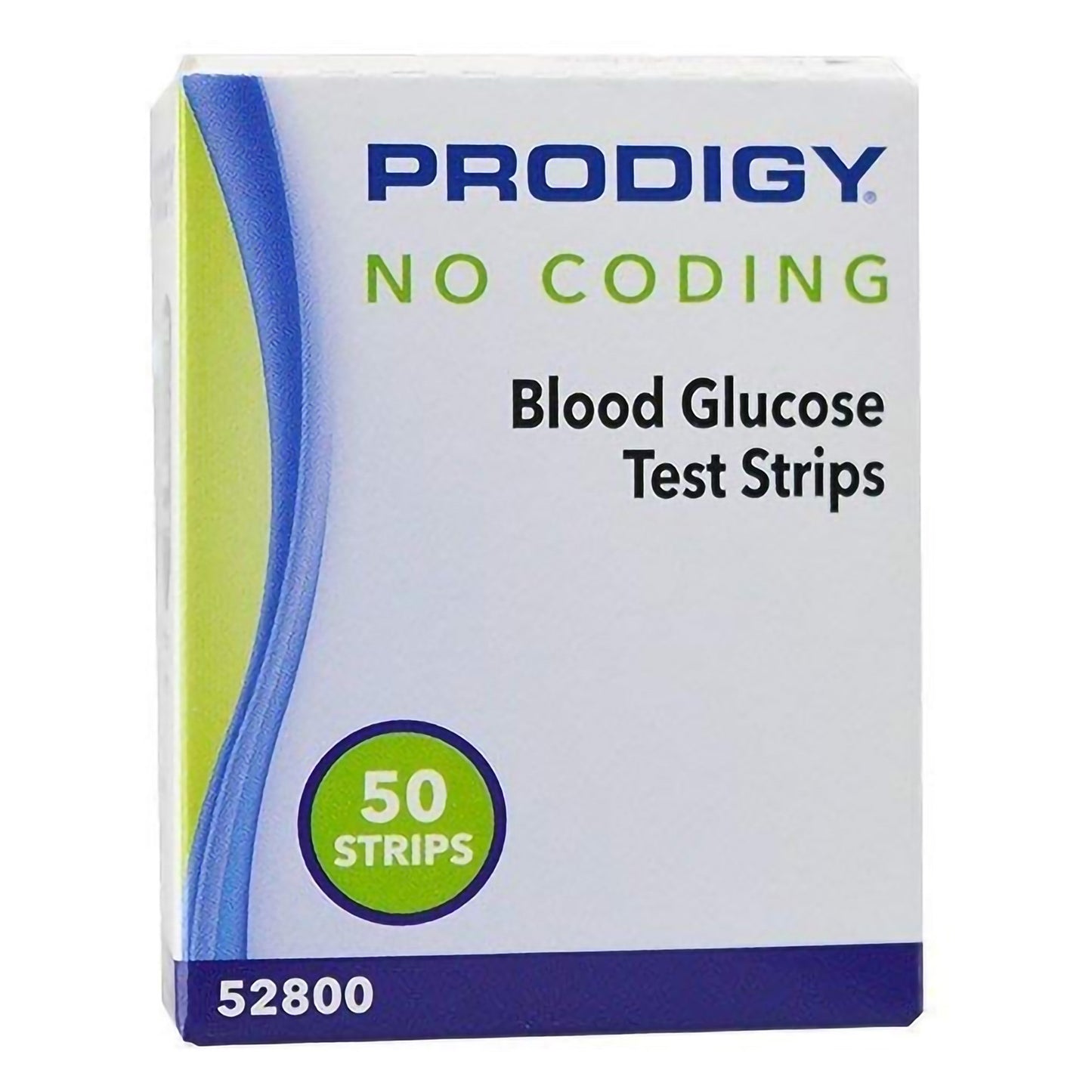 TEST STRIP, BLD GLUC PRODIGY NO CODING