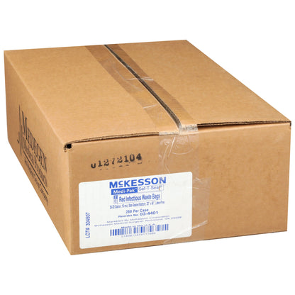BAG, BIOHAZ - SL 33X40 30-33GL17MIC .66MIL